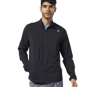 Reebok Running Essentials Woven Wind Jacke Herren - Schwarz - DE 038-DOI